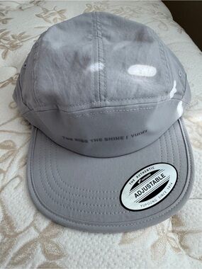 Vuori Light Gray Performance Adjustable Cap